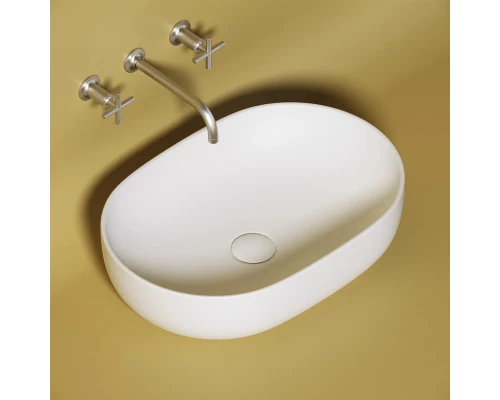 Раковина Ceramica Nova Element, 60 х 41.5 х 13.5 см, цвет белый матовый, CN6047MW