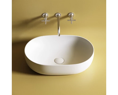 Раковина Ceramica Nova Element, 60 х 41.5 х 13.5 см, цвет белый матовый, CN6047MW