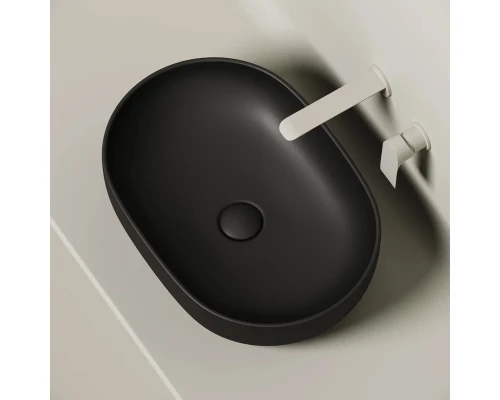 Раковина Ceramica Nova Element, 60 х 41.5 х 13.5 см, цвет черный матовый, CN6047MB