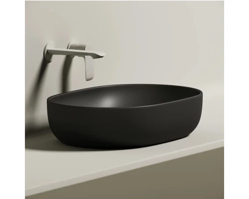 Раковина Ceramica Nova Element, 60 х 41.5 х 13.5 см, цвет черный матовый, CN6047MB