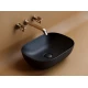 Раковина Ceramica Nova Element накладная, 45.5 х 32.5 см, черный матовый, CN6009MB