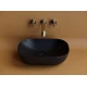 Раковина Ceramica Nova Element накладная, 45.5 х 32.5 см, черный матовый, CN6009MB