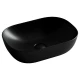 Раковина Ceramica Nova Element накладная, 45.5 х 32.5 см, черный матовый, CN6009MB