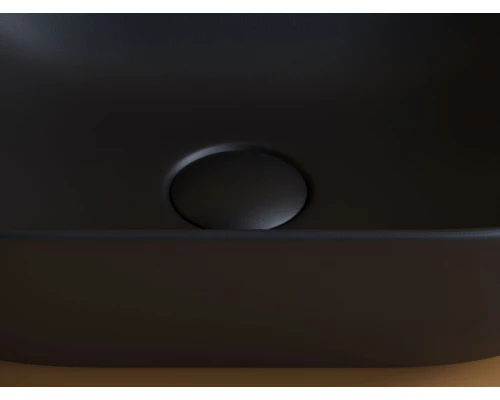 Раковина Ceramica Nova Element накладная, 45.5 х 32.5 см, черный матовый, CN6009MB