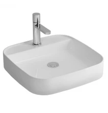 Раковина Cezares, 50 см, накладная, керамика, цвет белый, CZR-LFT-50-LVB