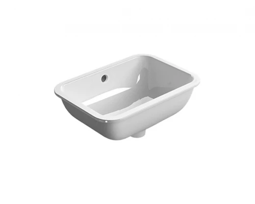 Раковина GSI Pura, встраиваемая снизу, 55 x 38 см, белый глянцевый, 724311