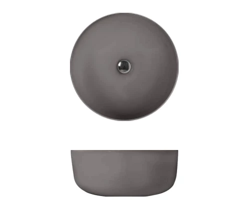 Раковина Kerasan Nolita чаша 40 х 40 x 15 см, цвет ferro matt