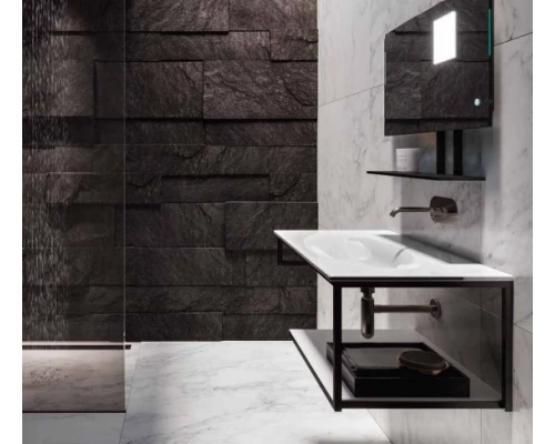 Раковина керамическая Kerasan Shape 122 х 52 см, встраиваемая, цвет белый, 548001*1