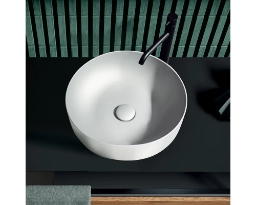 Раковина накладная Kerasan Nolita 40 см, цвет белый матовый, 534430