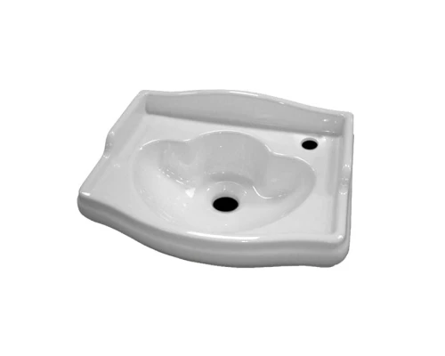 Раковина Kerasan Retro 41 х 32 см, отверстие под смеситель справа (DX), цвет белый, 103301*1 dx