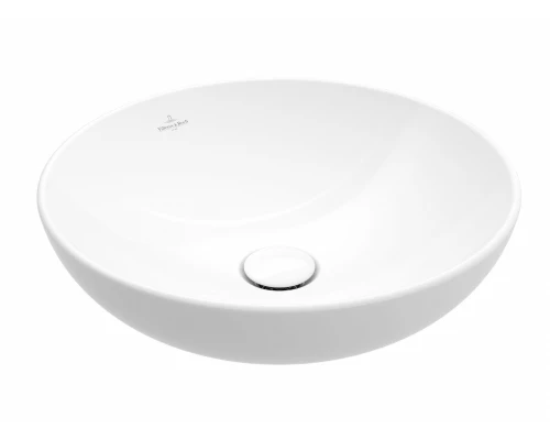 Раковина Villeroy&Boch Loop & Friends 42 х 42 см, на столешницу, альпийский белый, 4A460001