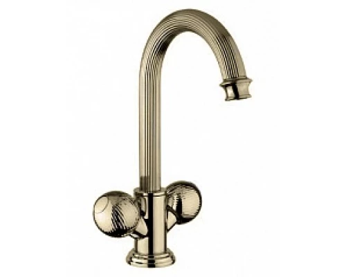 Смеситель Cezares Olimp LS2-02-M цвет бронза, ручки круглые металл