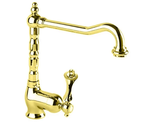Смеситель Cezares Margot MARGOT-LLM2-03/24-M для мойки, золото