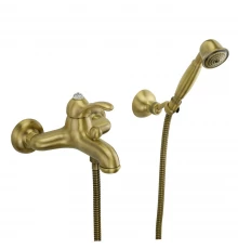 Migliore Lem Swarovski Смеситель для ванны с душевым набором бронза ML.LEM-1902 BR