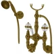 Смеситель Migliore.CRistalia 18580 для ванны/душа, бронза