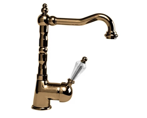 Смеситель Cezares VINTAGE-LSM2-02-Sw  для раковины, бронза, ручка Swarovski