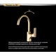 Смеситель D&K Berlin DA1432403 для кухни, золото (титан)