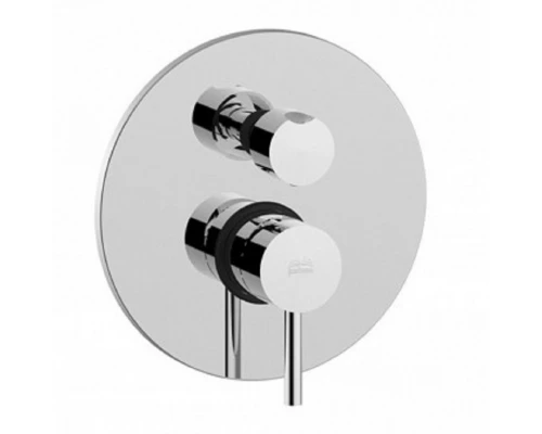 Смеситель Paffoni Light LIG018CR для душа встраиваемый, с внутренней частью, цвет хром