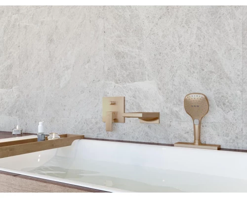 Смеситель Hansgrohe Metropol для ванны, бронза шлифованная, 32545140