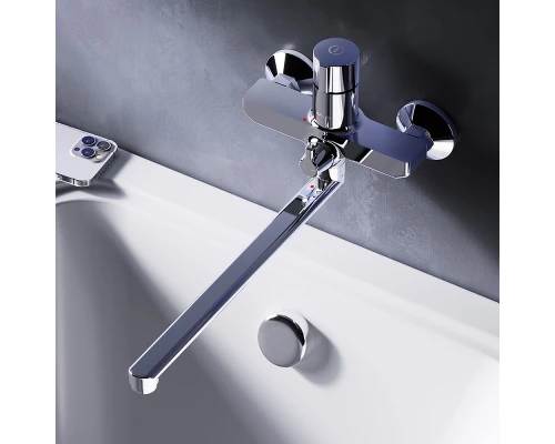 Смеситель Am.Pm X-Joy TouchReel для ванны и душа, хром, F85A90500