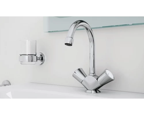Смеситель Grohe Costa S 21338001 для раковины с поворотным изливом, г/п и цепочкой