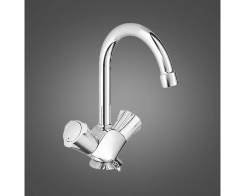 Смеситель Grohe Costa S 21338001 для раковины с поворотным изливом, г/п и цепочкой