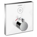 Смеситель Hansgrohe ShowerSelect термостатический, белый/хром, 15737400