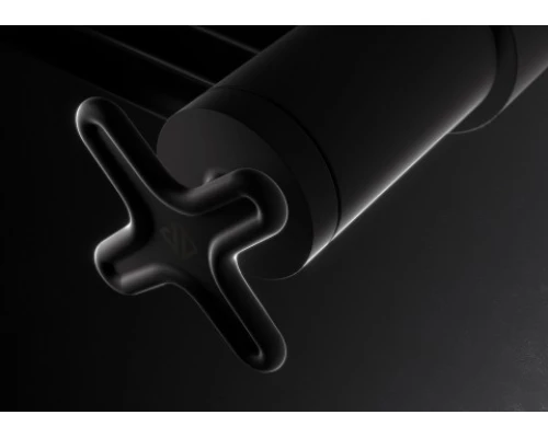 Смеситель Jacob Delafon  Nouvelle Vague E78344-BLV для душа, термостат, цвет черный матовый