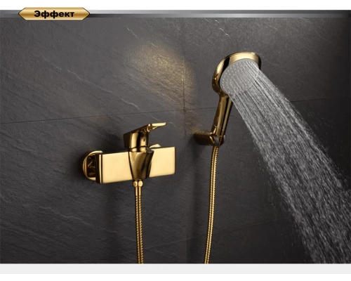 Смеситель D&K Berlin DA1433103 для душа, золото (титан)