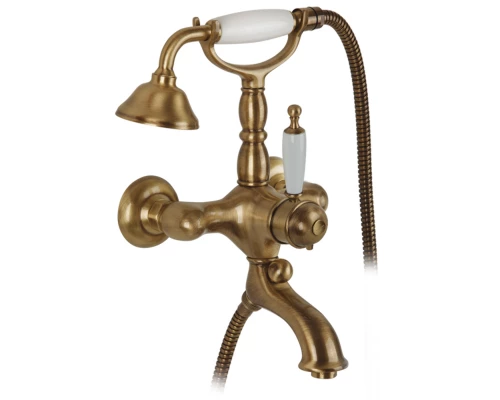 Смеситель Migliore Oxford 19088 с термостатом для ванны и душа, бронза