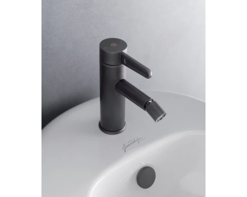 Смеситель Jacob Delafon  Nouvelle Vague E78342-BLV для биде, цвет черный матовый
