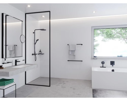 Смеситель Hansgrohe Metropol для ванны, черный матовый, 32545670