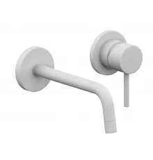 Смеситель Paffoni Light LIG006BO70 для раковины, встраиваемый, белый матовый