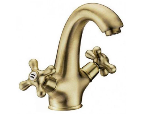 Смеситель Cezares GOLF-LS1-02 для раковины, бронза