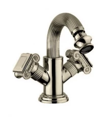 Смеситель Cezares Olimp BS2-02-O цвет бронза, ручки квадратные металл