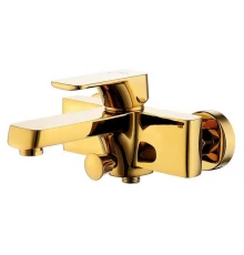 Смеситель D&K Berlin DA1433203 для ванны и душа, золото (титан)