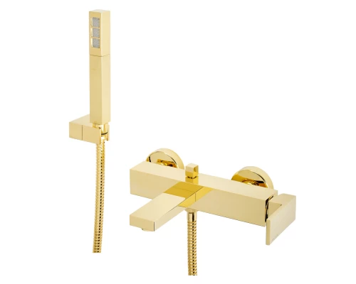 Смеситель Migliore Kvant 25391 для ванны и душа, золото