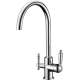 Смеситель Zorg Clean Water ZR 317 YF-33 для кухни под фильтр, хром