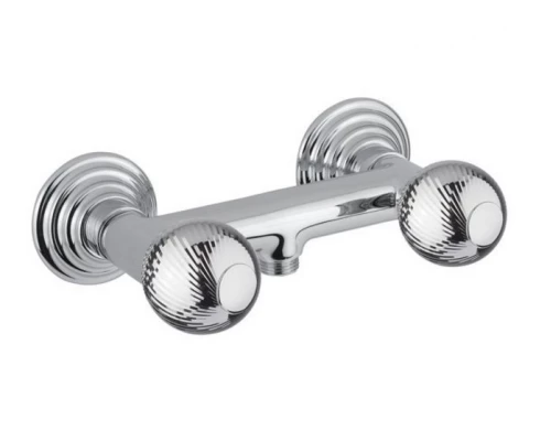 Смеситель Cezares Olimp DS-01-M цвет хром, ручки круглые металл