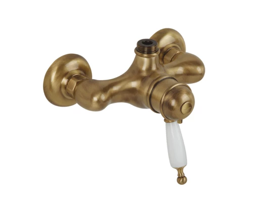 Смеситель Migliore Oxford 19091 с термостатом для душевой колонны, бронза