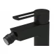 Смеситель Paffoni Ringo RIN131NO для биде, без донного клапана, цвет черный матовый