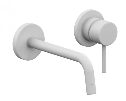 Смеситель Paffoni Light для раковины, цвет белый матовый, LIG007BO70