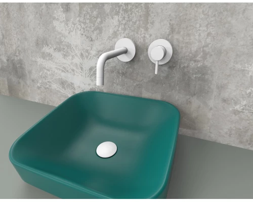 Смеситель Paffoni Light для раковины, цвет белый матовый, LIG007BO70