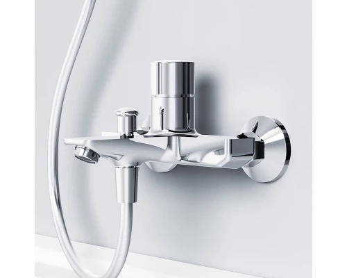 Смеситель Am.Pm X-Joy TouchReel для ванны и душа, хром, F85A10500