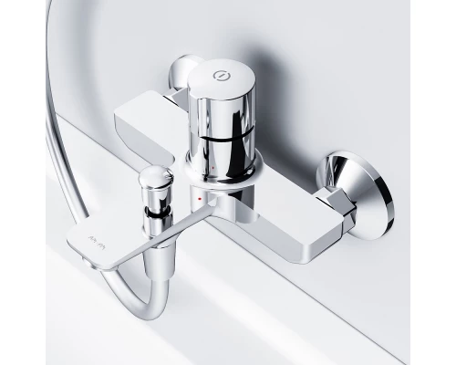 Смеситель Am.Pm X-Joy TouchReel для ванны и душа, хром, F85A10500