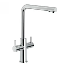 Смеситель Nobili Acquerelli для кухни, с каналом для питьевой воды, цвет хром, AQ93823/3VCR