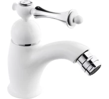 Смеситель Cezares Margot MARGOT-BSM1-BLC для биде, белый