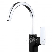 Смеситель D&K Berlin DA1432415 для кухни, черный