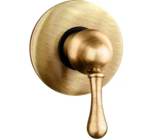 Смеситель для душа Bugnatese Maya 8930BR, Art. 18918 с внутренней частью, бронза