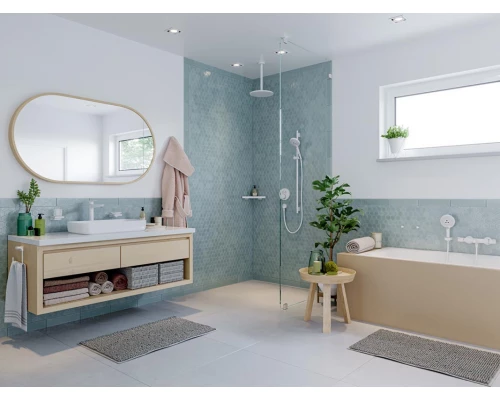 Смеситель Hansgrohe Talis E 240 71716700 для раковины, белый матовый